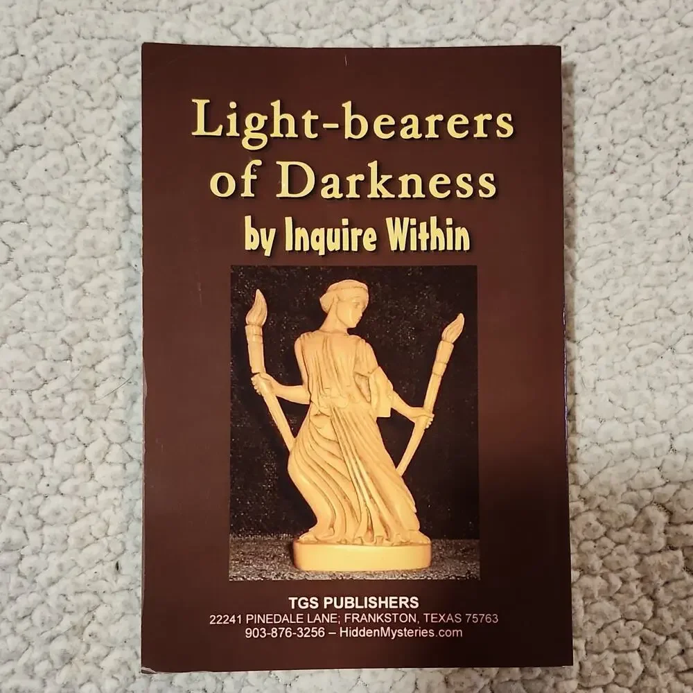 Inquire Within Light-bearers of Darkness Paperback Reprint 1950 Freemasonry